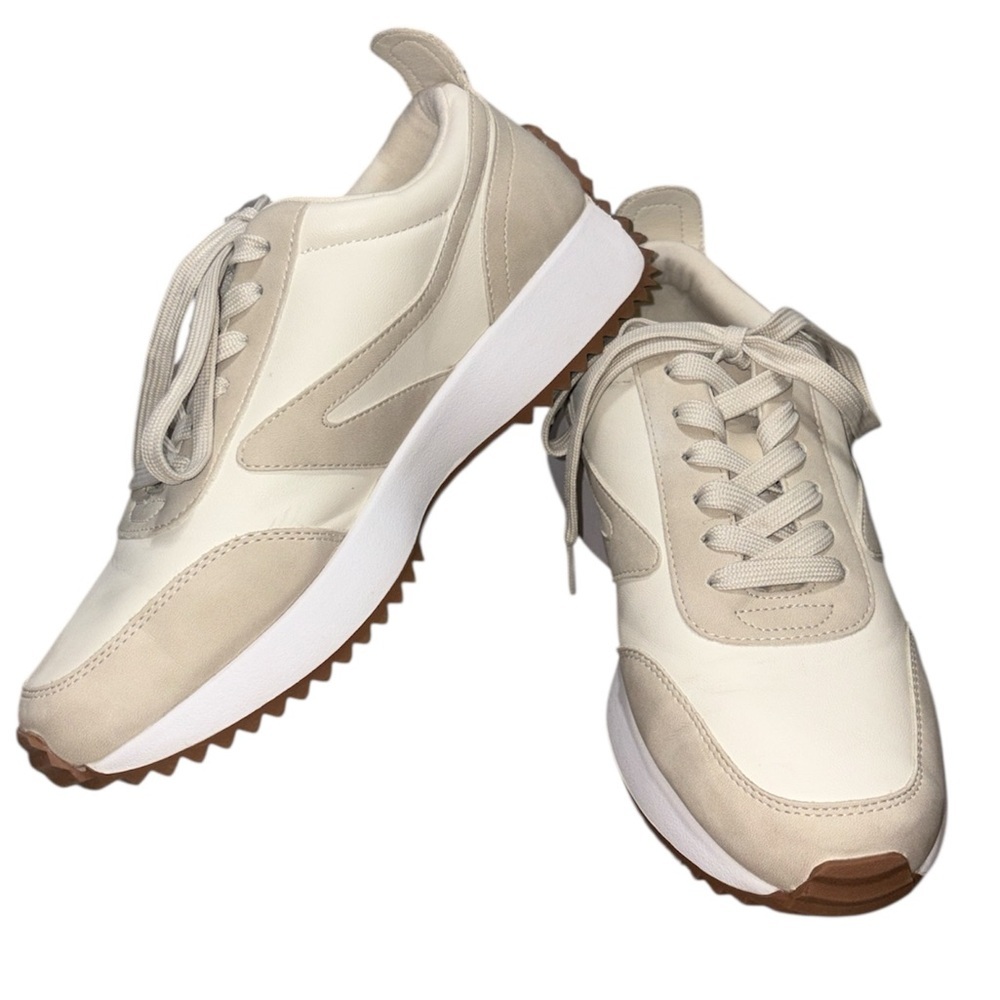 DV By Dolce Vita‎ Bynx Lace-Up Jogger Sneakers In Blush Multi  Women’s Size 8